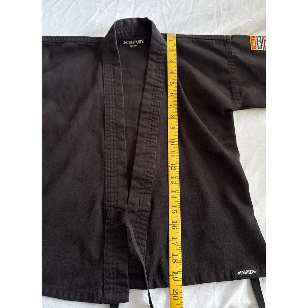 CENTURY Youth Tae Kwon Do, Karate, Judo, Uniform  Size 00 No Belt